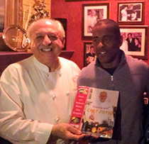 Chef Silvio and Tony Dorsett